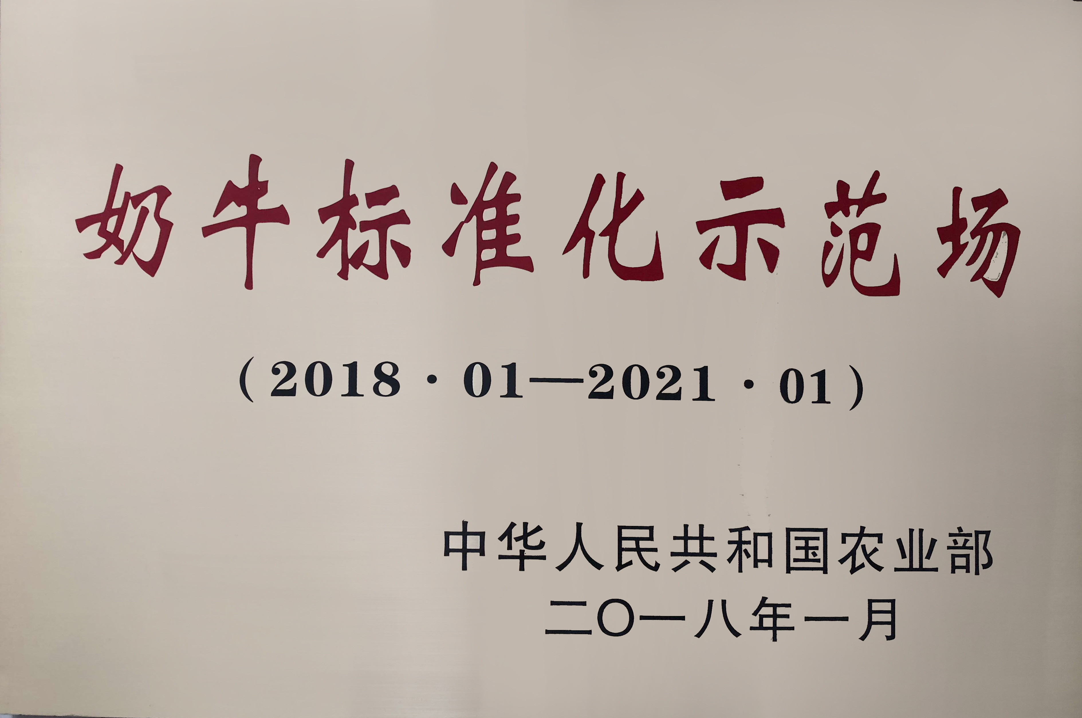 華山牧業(yè)奶牛標準化示范場